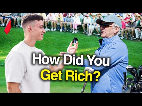 Asking Millionaire Golfers How They Got RICH!