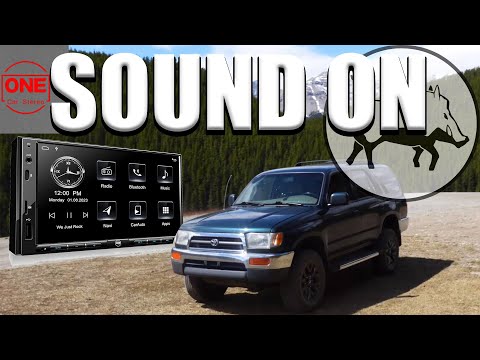 Old Truck Gets Updated One Stereo - 3rd Gen 4Runner Gets An Awesome Sound System!