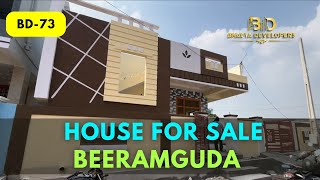 BD-73 | Independent House for Sale in Beeramguda | Beeramguda Houses | Low Budget Houses