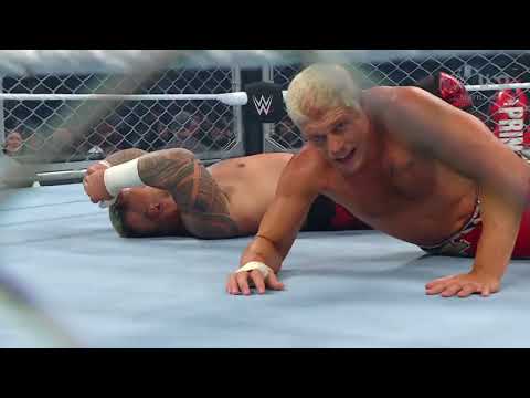 Solo Sikoa vs. Cody Rhodes (2/2) - WWE SmackDown 09/13/2024