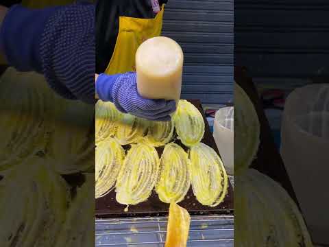 Milk Butter Pancakes - Thai Street Food #shortsvideo