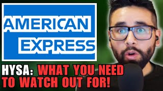 The truth: American Express High Yield Savings Review: Pros Cons 😨