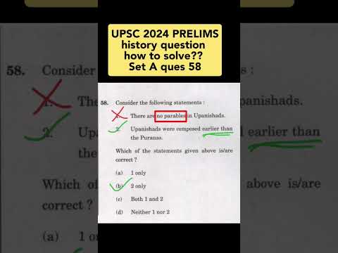 how to solve THIS UPSC 2024 PRELIMS  tough history question🫡 UPSC PRELIMS 2025