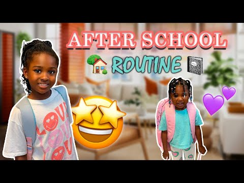 OUR AFTER SCHOOL ROUTINE!