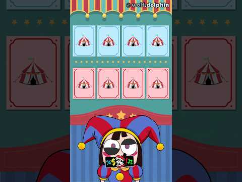 the amazing digital circus | Matching Cards game Challenge