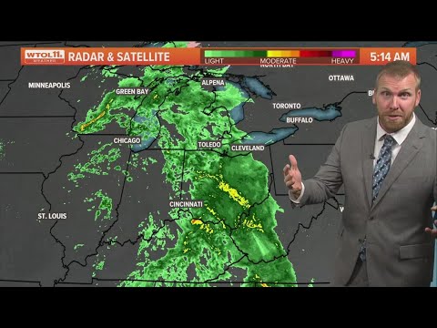 Soggy start to Thursday as active weather pattern returns | WTOL 11 Weather