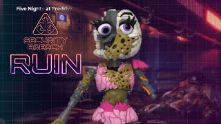 Funko five nights and Freddy's security breach ruin ruined chica figure review