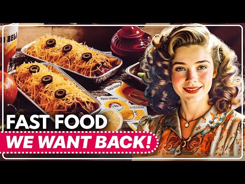 30 Fast Food Menu Items | That No Longer Exist!