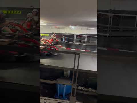 Go-Kart Uses Another As Ramp