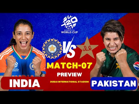 India vs Pakistan 7th Match | Women's T20 World Cup 2024 | Full Analysis, Preview & Highlights