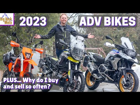 What 3 Adventure Motorcycles are in my Garage in 2023?