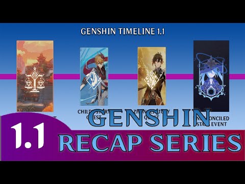 Genshin Recap Timeline + Unreconciled Stars Event (1.1)