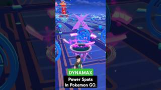 Collecting  Max Particle at Power Spots in Pokemon GO Dynamax.