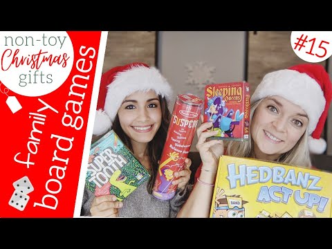 FAMILY BOARD GAMES | NON-TOY CHRISTMAS GIFTS | VLOGMAS DAY 15