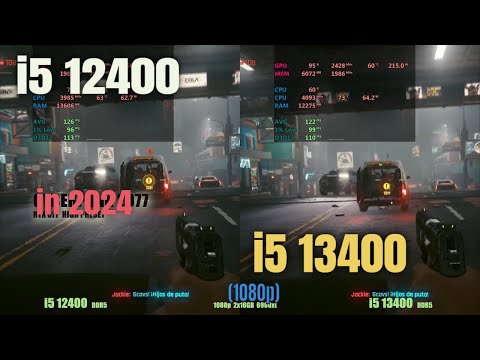 i5 12400 vs i5 13400 (DDR5) in 2024