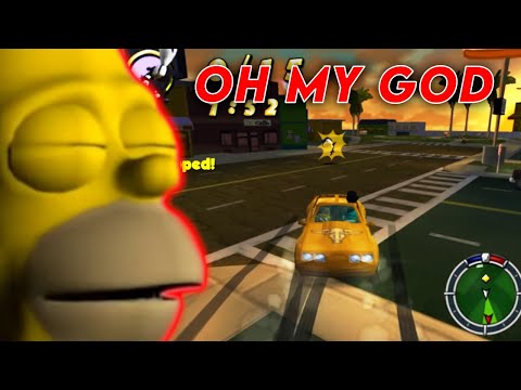 SPEEDRUN DISASTER IN SIMPSONS HIT & RUN