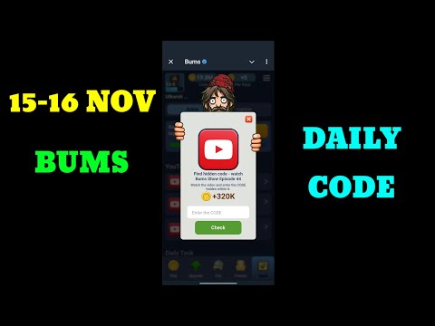 Bums Hidden Code Episode 44 | Bums Hidden Code Today | Bums lottery card today | bums video code