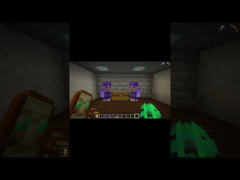 Secret room under a shulker box