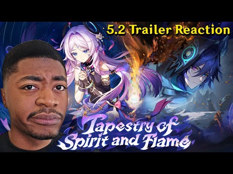 Hmm.. | Version 5.2 "Tapestry of Spirit and Flame" Trailer REACTION |  #Trailer #genshinimpact