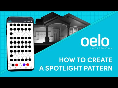 Oelo Anywhere App: How to Create Security Lighting with Spotlight Effect