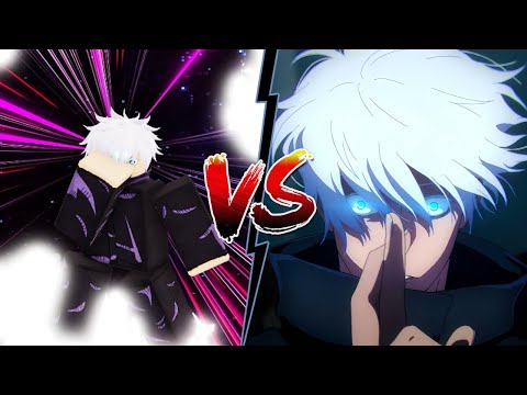 Every Gojo Move vs Anime Comparison [Jujutsu Shenanigans]