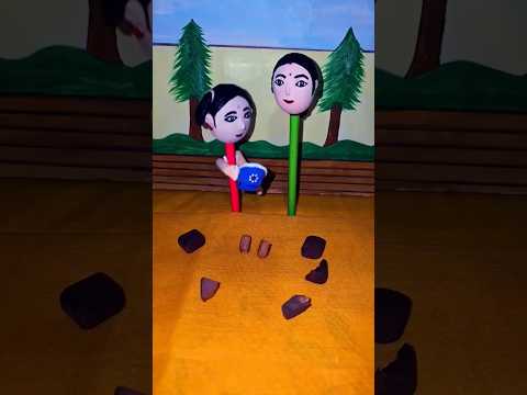 Anaya ke shoe 👞 me dekho kya nikal hai #clayart #funny #comedy #ytshorts #cartoon #viralshort