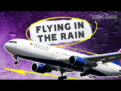 How Planes Fly in the Rain