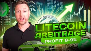 No risk and instant profit: Crypto Arbitrage! | Litecoin Arbitrage | Profit +9% | New Strategy 2024