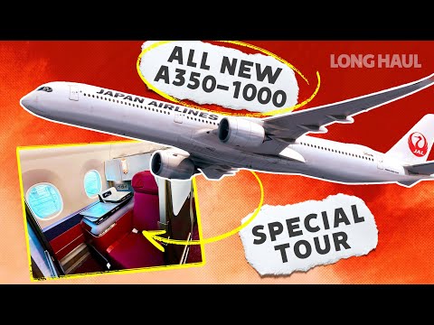 First Look: Inside Japan Airlines’ Airbus A350-1000 Packed With New & Unique Features