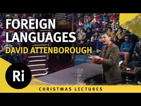 The languages of animals: foreign languages  - David Attenborough's 1973 Christmas Lectures 4/5