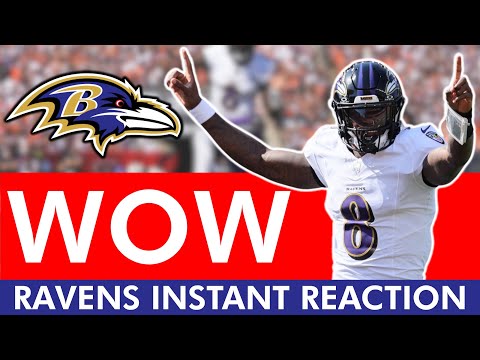 BEST Game Of The Season? Baltimore Ravens' 41-38 THRILLER vs. Cincinnati Bengals INSTANT REACTION!