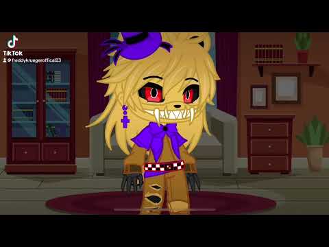 Hey Guys I'm Black (Meme) Ft. Nightmare Fredbear & Nightmare||FNAF|| Gacha Club || Gacha X FNAF 4 ||