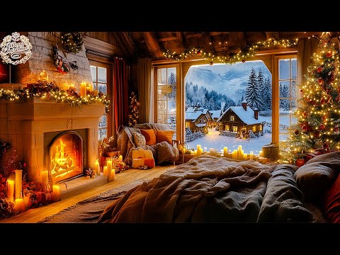 1 Hours of Christmas Music | Traditional Instrumental Christmas Songs Playlist | Christmas Fireplace