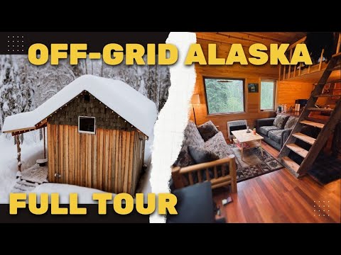 Alaska Cabin | Off-Grid Homestead | FULL TOUR