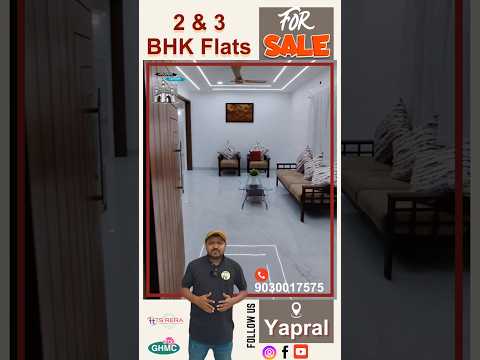 2 & 3 BHK Flats for Sale, Yapral ( Secunderabad) Gated Community 903 001 7575