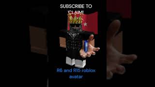 Red pill or blue pill roblox rthro r6 r15 avatar