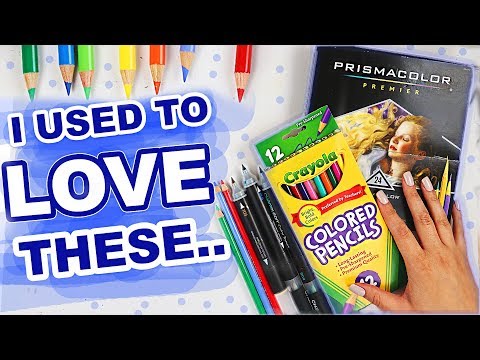 Art Supplies I Used To LOVE... But Now I HATE (& Vice Versa)