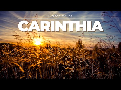 I DREAMT OF CARINTHIA (AUSTRIA) | 4K UHD | Amazing sunlight drone sights to dream