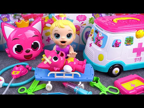 95 Minutes Disney Doctor Toys ASMR, Satisfying Unboxing Cute Ambulance Playset vs Tina Unboxing Toys