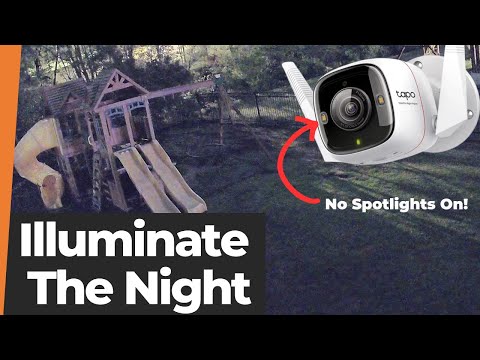 See EVERYTHING Outdoors At Night | Tapo ColorPro Camera