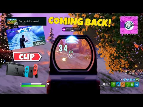 Fortnite Nintendo Switch Clipping/Recording Is COMING BACK!