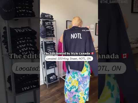 Niagara-on-the-Lake’s newest fashion hotspot! #shorts