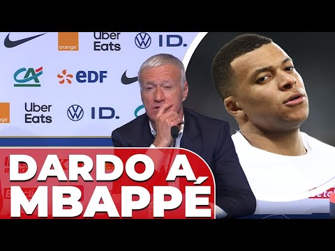 El DARDO ENVENENADO de DESCHAMPS por una pregunta de MBAPPÉ: "¿Te lo ha pedido él?"