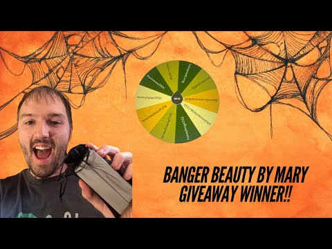 Banger Beauty By Mary Giveaway | Picking A Winner!!! 🎃🎃