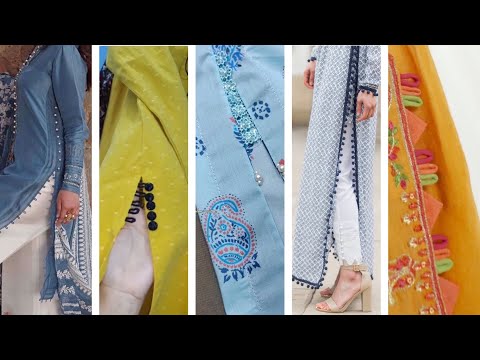 Chak/Slit designs for kurti|Chak designs for shirts|Chak designing ideas