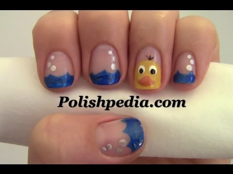 Rubber Ducky Nail Art