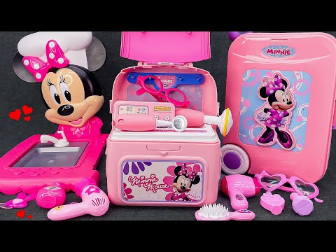 🥰Mickey ASMR🥰Zufriedenstellende Auspacken des Minnie Mouse Kitchen Spielset🍱🍴,Disney Toys Collection