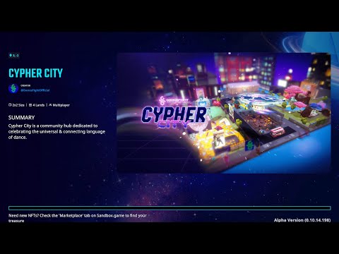 CYPHER CITY - Quests 12/12 EP 39/39 Walkthrough Gameplay The Sandbox Alpha Season 4