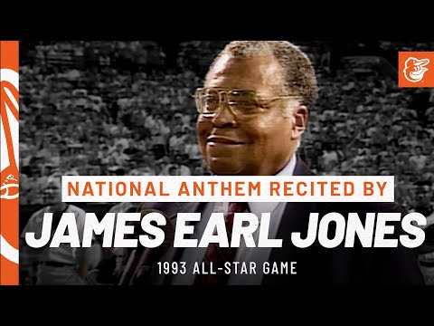 James Earl Jones Recites National Anthem at 1993 All-Star Game | Baltimore Orioles