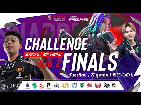 🔴 TH | Free Fire | Snapdragon Mobile Challenge Finals APAC | Season 5 วันที่ 2